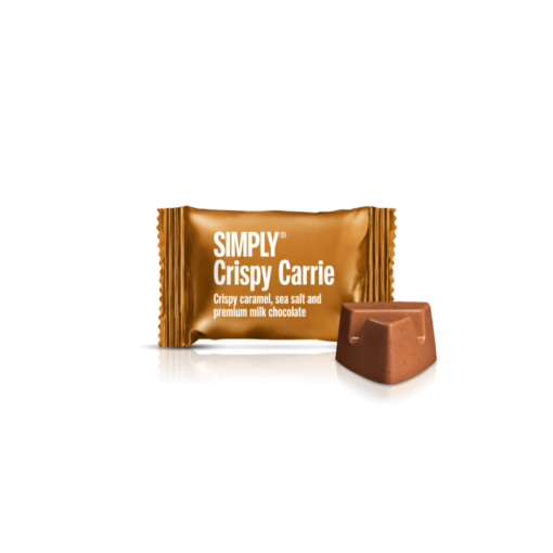 Crispy Carrie - 75 stk. box | Knasende karamel