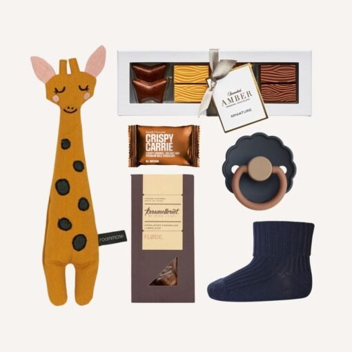 Køb Barselsgave | Lille giraf billigt online tilbud gave
