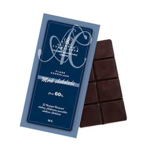 Køb Chokolade | Mørk chokolade 60% billigt online tilbud gave