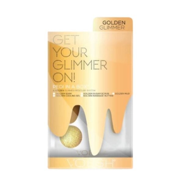 Køb Pedi in a box | Golden glimmer (5 step) billigt online tilbud gave