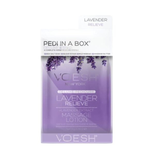 Køb Pedi in a box | Lavendel (4 step) billigt online tilbud gave
